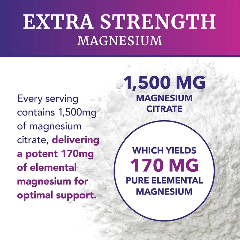 Magnesium Citrate Gummies for Sleep and Muscle Support - 170mg Elemental Magnesium, Vegan Raspberry Supplement - 60 Count 9 magnesium citrate gummies raspberry vegan goo reqcq463 desc 4