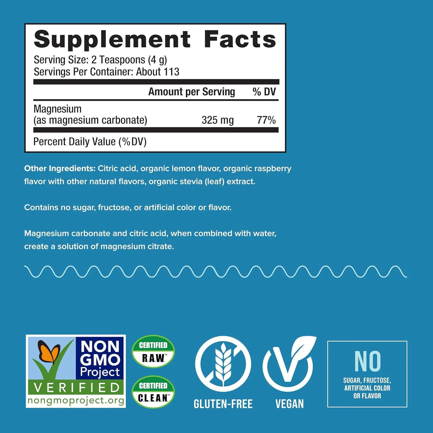 Magnesium Citrate Powder Anti-Stress Drink Mix Raspberry Lemon Flavor 453g Supplement 8 magnesium citrate powder anti stress supplement goo vytybjrf desc 3