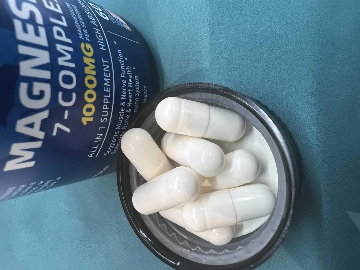 Magnesium Complex Supplement 10-in-1 for Muscle Relaxation & Sleep Support, 1000mg, 60 Veggie Capsules 13 magnesium complex 10 in 1 capsules goo 27c363hc desc 7