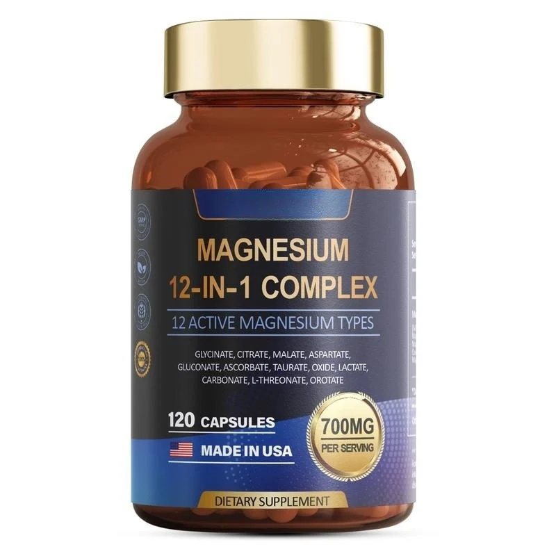 Magnesium Glycinate Capsules High Absorption Muscle & Sleep Support - 120 Vegan Capsules 8 magnesium glycinate capsules 120 vegan goo 97ueswbt desc 2