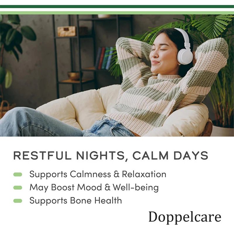 Magnesium Glycinate Capsules 400mg for Relaxation and Bone Health - 180 Veggie Capsules 5 magnesium glycinate relaxation capsules goo n7y2hb76 desc 2