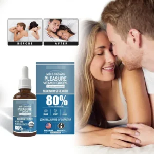 Revitahepa Male Growth Pleasure Vitamin Drops with 72 Natural Ingredients