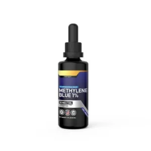 Pharmaceutical grade Methylene Blue 1% liquid drops 50ml for cellular health support