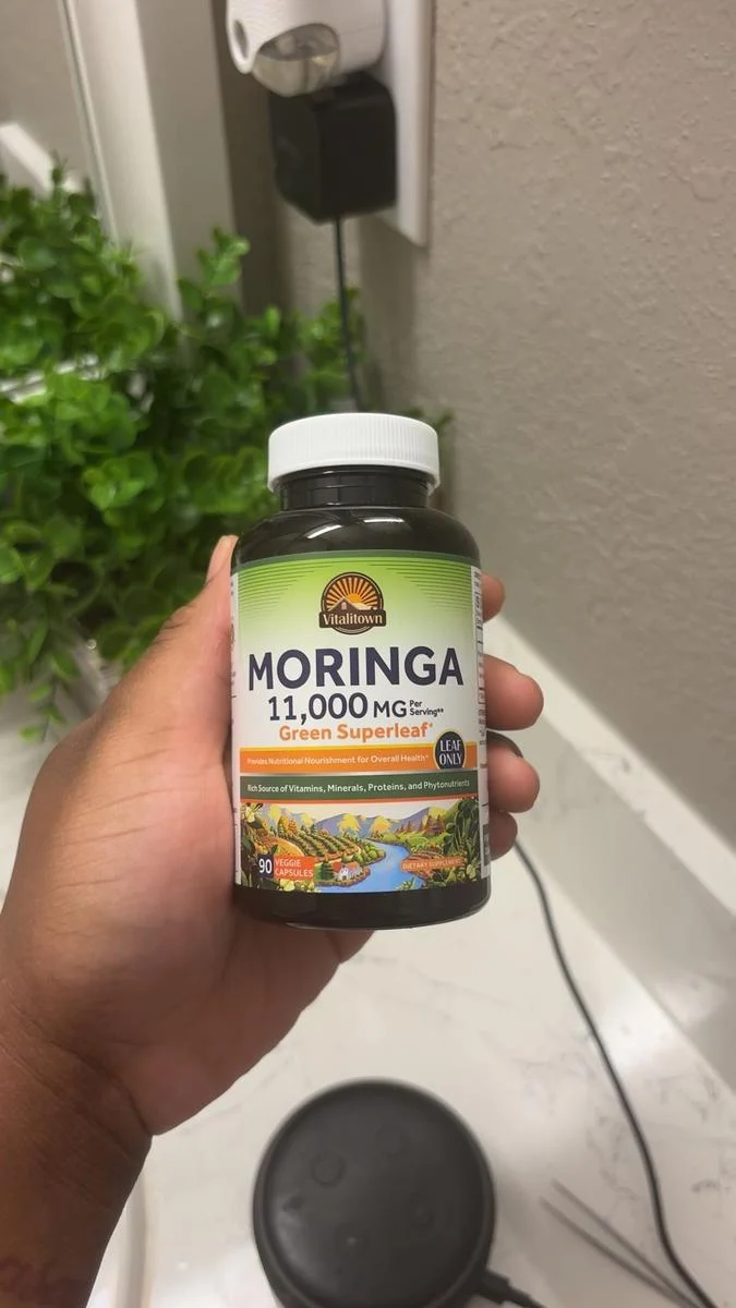 Moringa Capsules 11,000mg High Potency Green Superleaf Supplement for Overall Health - 90 Veggie Capsules 8 moringa capsules 11000mg supplement goo 2bczs6xs desc 3