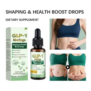 Moringa Drops Weight Loss Supplement GLP-1 Metabolism Boost & Body Shaping Drops 30ml