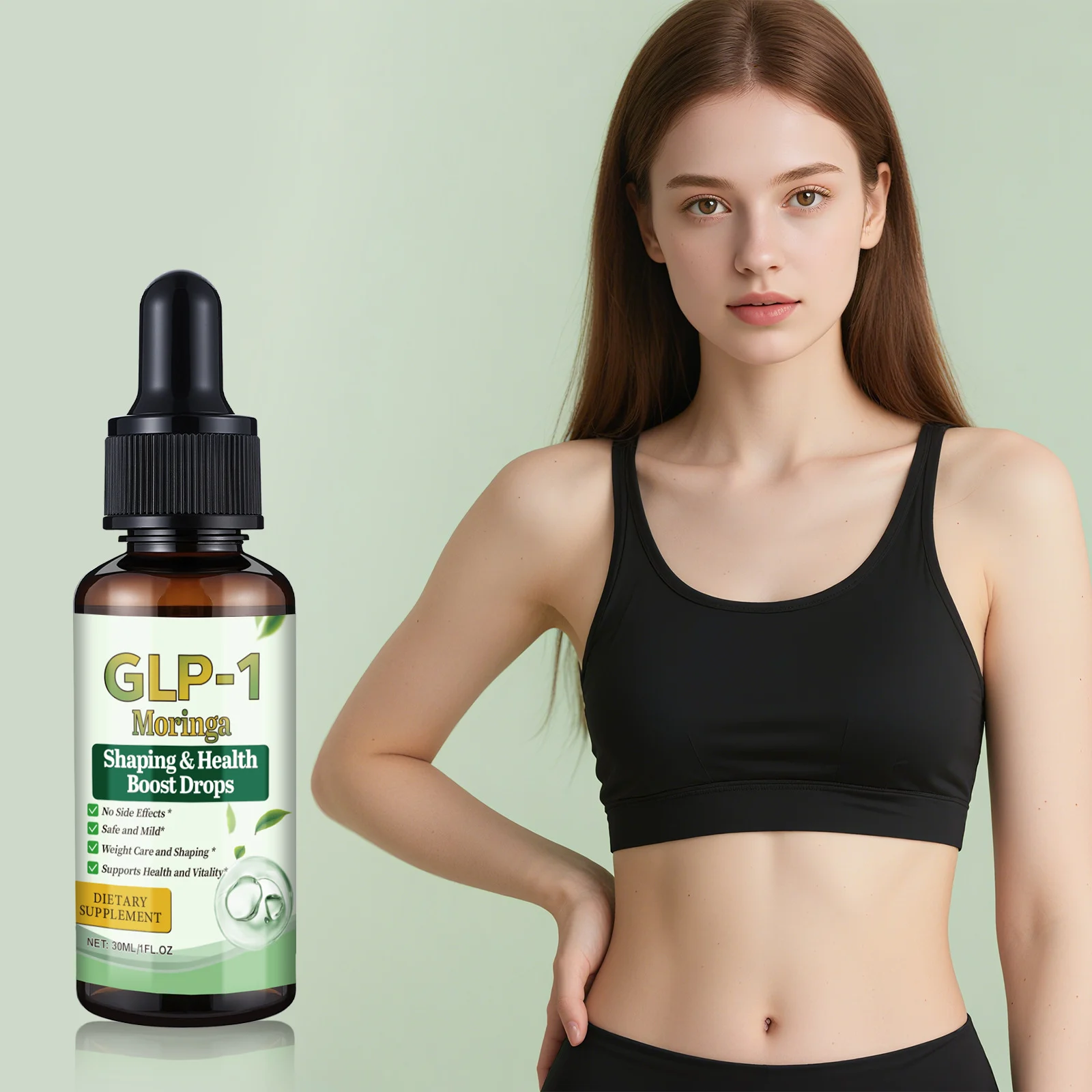 Moringa Drops Weight Loss Supplement GLP-1 Metabolism Boost & Body Shaping Drops 30ml 16 moringa drops weight loss shaping supplement goo mdx5kugp desc 11