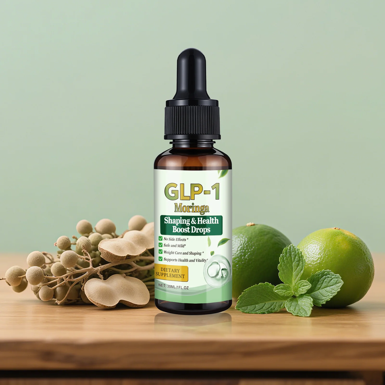 Moringa Drops Weight Loss Supplement GLP-1 Metabolism Boost & Body Shaping Drops 30ml 7 moringa drops weight loss shaping supplement goo mdx5kugp desc 2