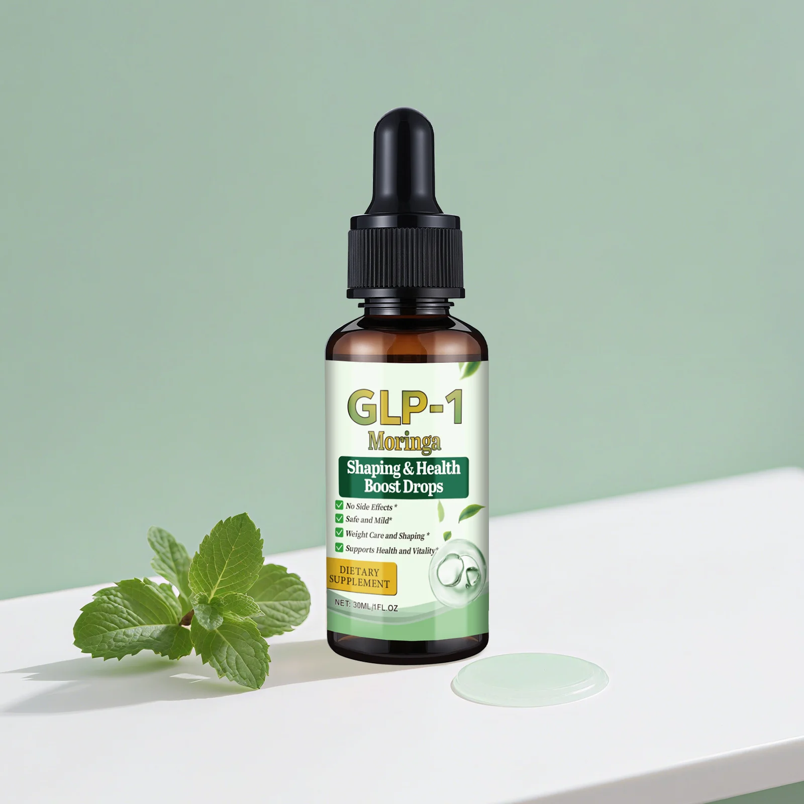 Moringa Drops Weight Loss Supplement GLP-1 Metabolism Boost & Body Shaping Drops 30ml 8 moringa drops weight loss shaping supplement goo mdx5kugp desc 3