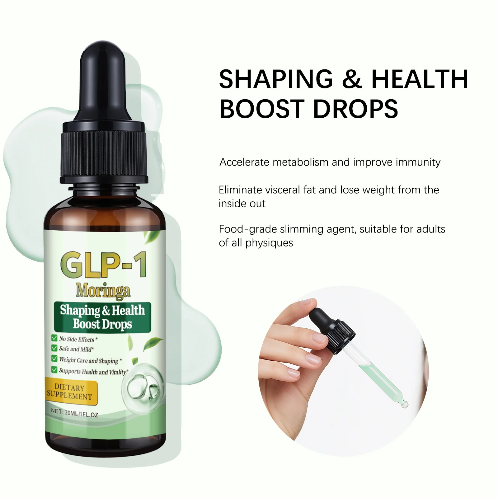 Moringa Drops Weight Loss Supplement GLP-1 Metabolism Boost & Body Shaping Drops 30ml 14 moringa drops weight loss shaping supplement goo mdx5kugp desc 9