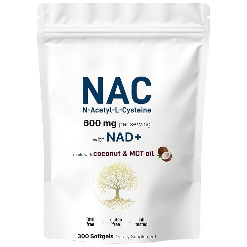 Nac 600mg Nad Softgels 300 Count Goo Vfnd7qns 5