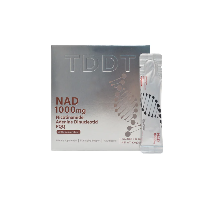NAD+ Booster Drink for Anti-Aging Support with Quercetin, Resveratrol & PQQ - Berry Flavor (30 Packs) 11 nad plus booster anti aging berry drink goo 8sv4mjh4 desc 6