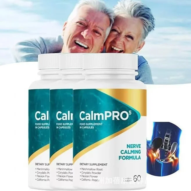 CalmPRO5 Nerve Calming Capsules for Stress Relief and Nerve Support 8 nerve support capsules goo cz2fgapn desc 5