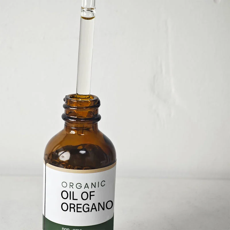 Organic Oregano Oil Drops 60ml Chlorophyll Supplement GMO-Free Gluten Free