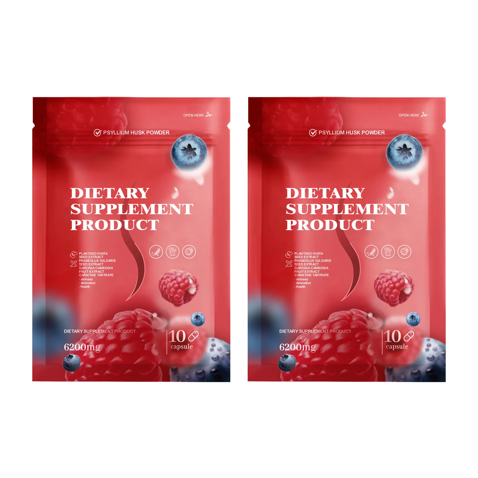 Raspberry Dietary Supplement Capsules for Gut Health & Metabolism 10pcs 8 raspberry dietary supplement gut health metabolism capsules 10pcs goo pe5zh3z7 desc 3