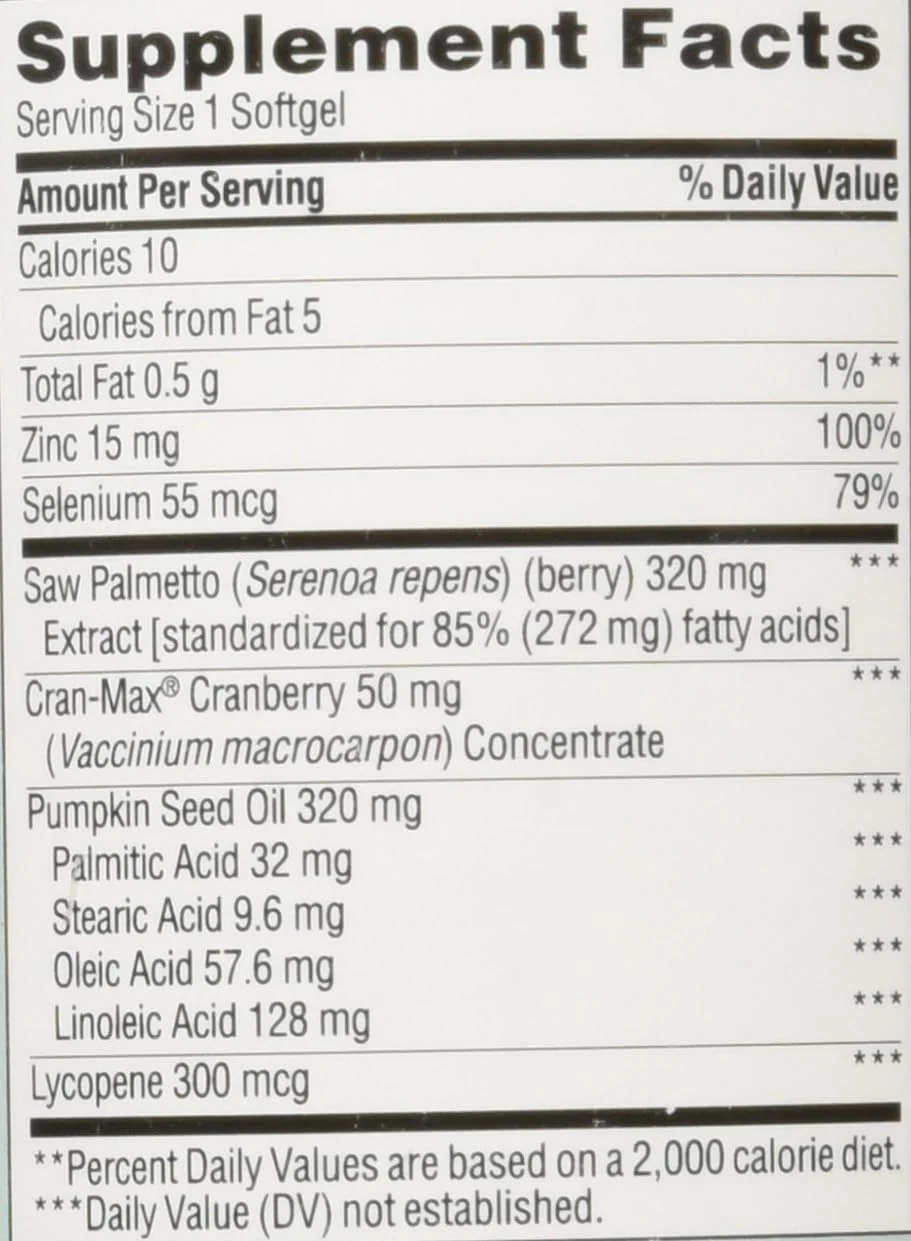 Saw Palmetto Supplement for Prostate Health & Urinary Support - 250 Softgels 10 saw palmetto prostate health supplement goo x65v5w2m desc 3