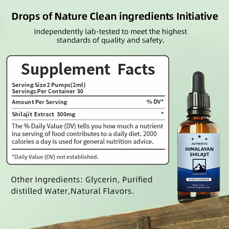 Shilajit Liquid Drops 30ml | Himalayan Mineral Extract for Energy & Mental Clarity 5 shilajit liquid drops 30ml himalayan mineral extract goo ktk5xwpc desc 1