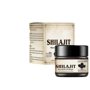 Shilajit Resin Himalayan Organic Supplement - 100% Pure Gold Grade with Fulvic Acid & 85+ Trace Minerals for Energy, Immunity & Stamina