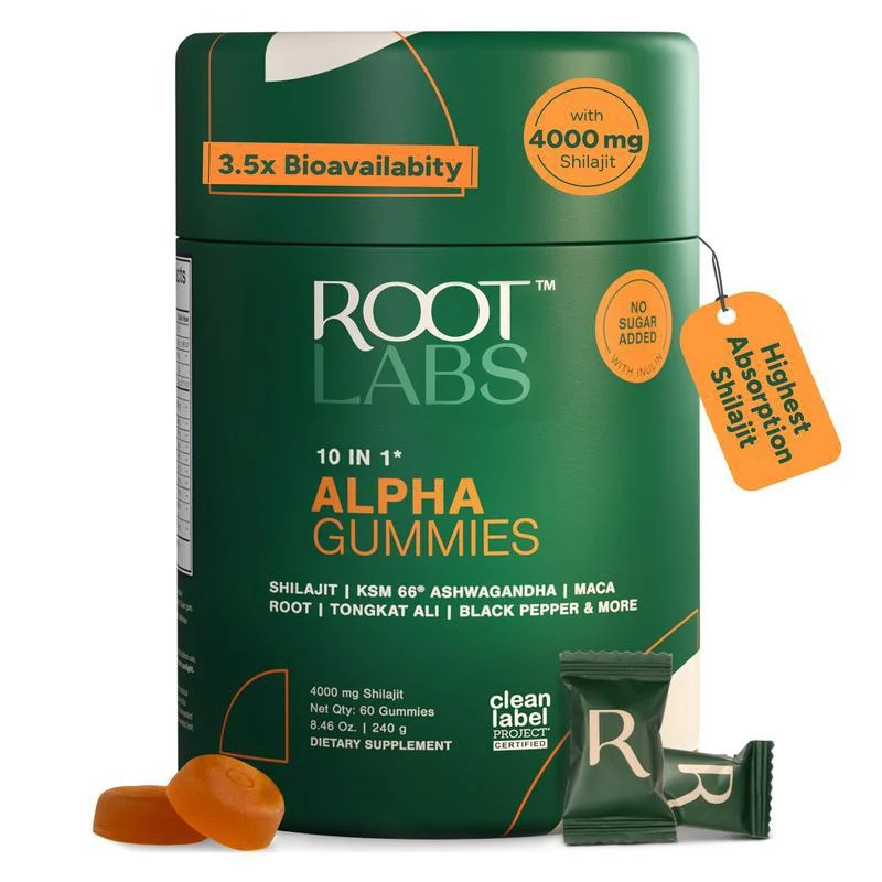 Shilajit Sea Moss Gummies 4000mg Alpha Supplement Goo Gc5nsmpt 7