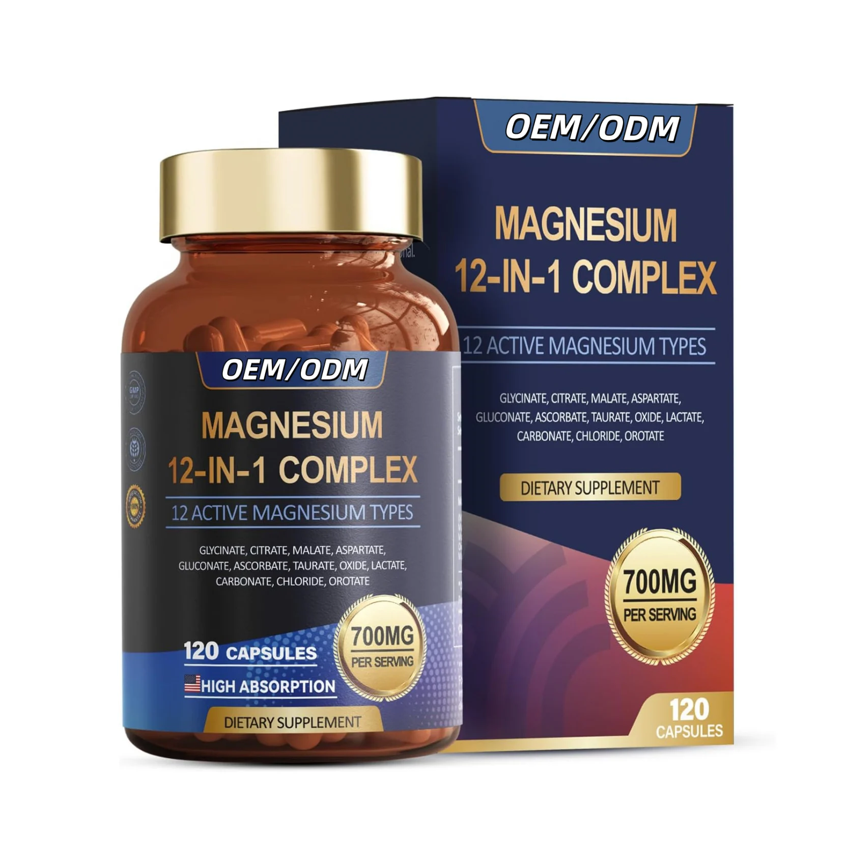 15-Day Gut Cleanse Detox Capsules with Psyllium Husk Dietary Supplement 5 triple magnesium complex capsules glycinate malate citrate goo gysgzyw5 desc 4