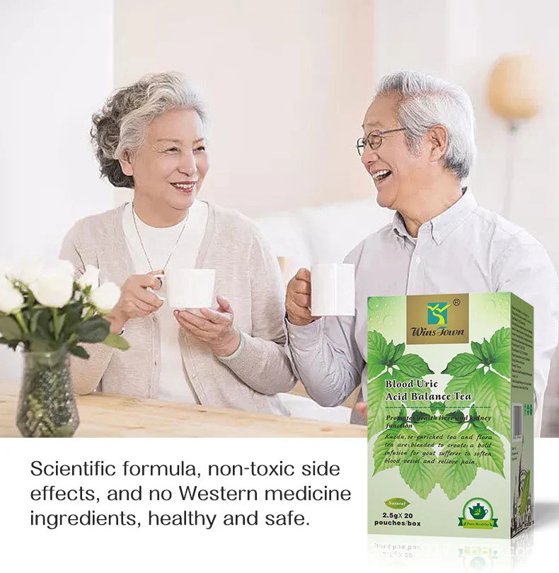 Uric Acid Balance Tea for Gout Relief - Natural Kudzu & Se-Enriched Herbal Tea for Kidney Support (20 Sachets) 10 uric acid balance tea gout relief goo w97scxnt desc 5