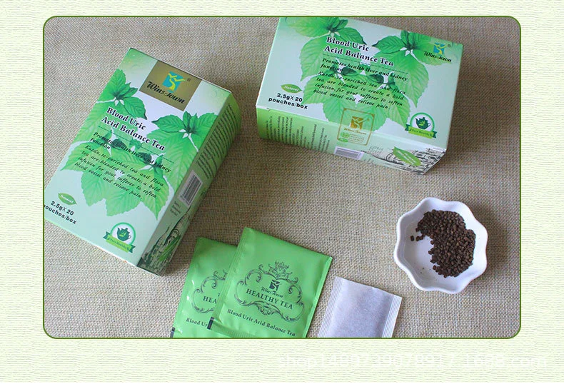 Uric Acid Balance Tea for Gout Relief - Natural Kudzu & Se-Enriched Herbal Tea for Kidney Support (20 Sachets) 12 uric acid balance tea gout relief goo w97scxnt desc 7