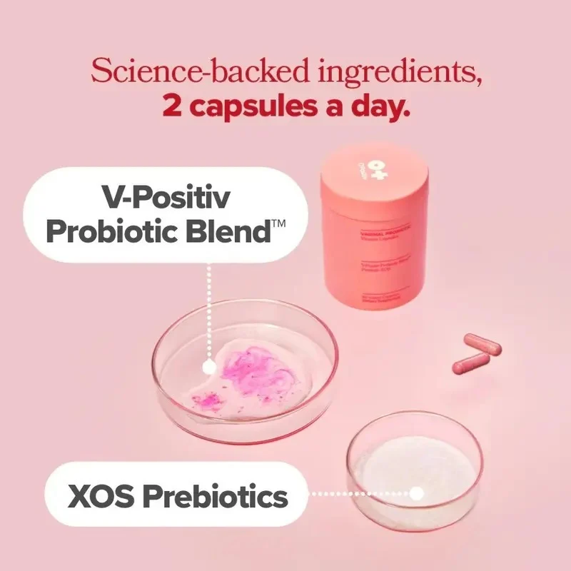Vaginal Probiotic Capsules 60ct for pH balance, odor control, and yeast balance support