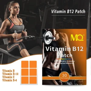 MQ Vitamin B12 Patch - 30 Day Supply, Soft & Waterproof