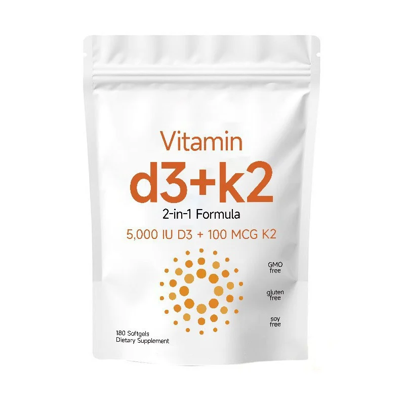 Vitamin D3 K2 Capsules 5000 IU with MK-7 for Bone and Heart Health Support 7 vitamin d3 k2 capsules 5000iu goo bhp3dbr9 desc 1