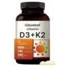 BJ-193 Vitamin D3+K2 Softgels 240 Count