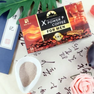 X Power Coffee for Men - Energy Boosting Dietary Supplement - 16 Bags (200g)
