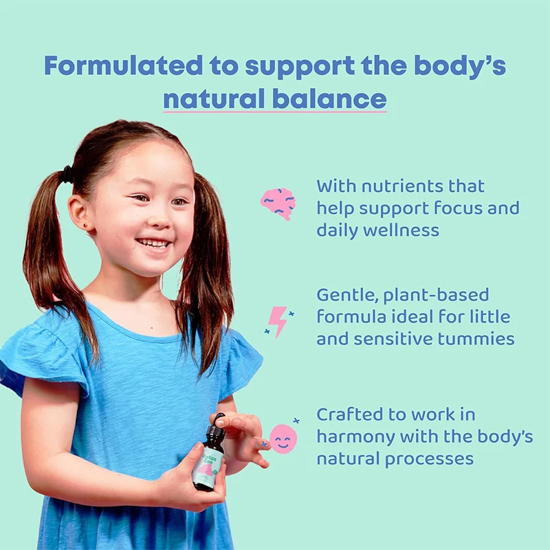 Zeolite Drops for Kids with Vitamin B12 & D3 | Natural Detox & Immune Support Liquid Supplement 14 zeolite drops for kids detox goo 97kzxhw6 desc 2
