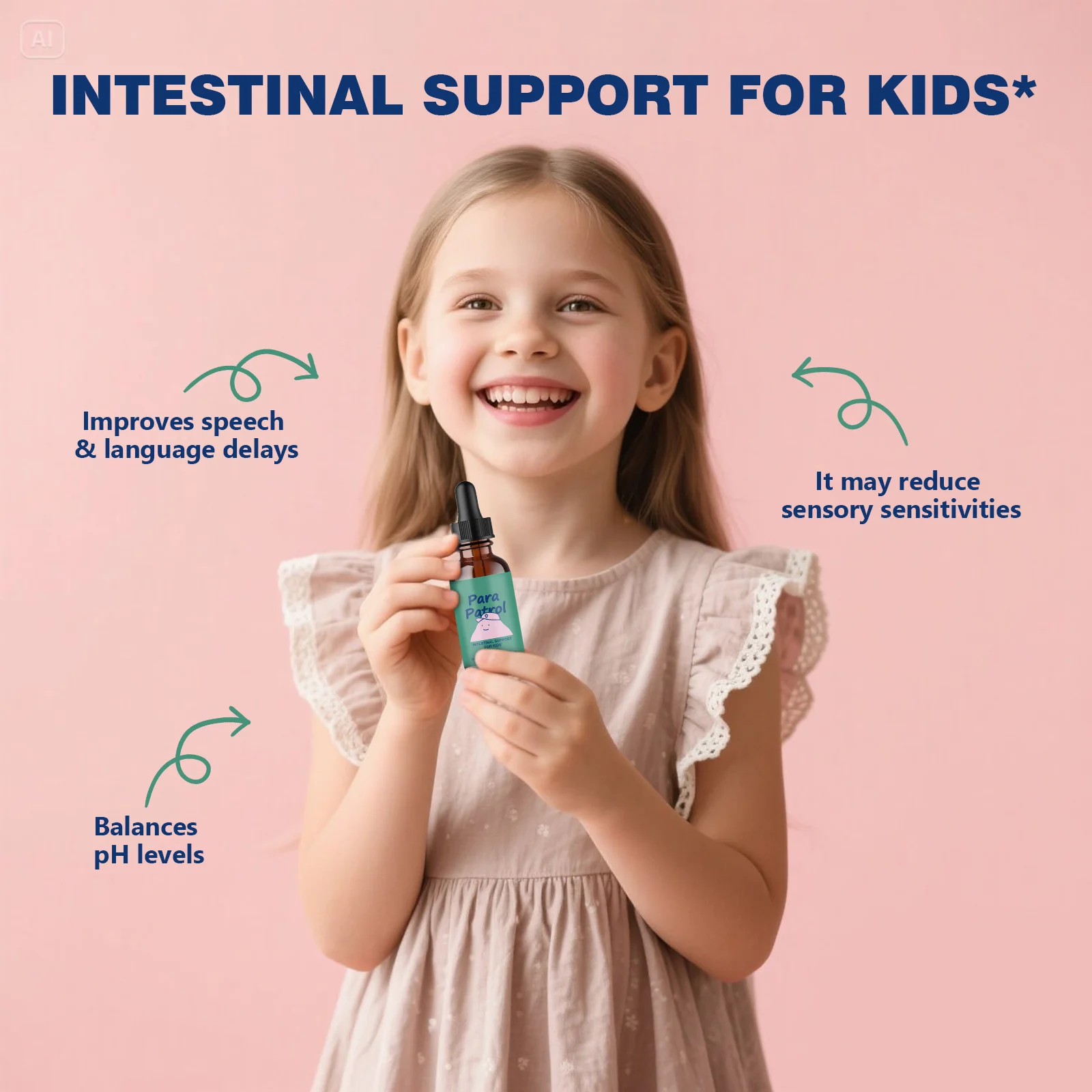 Zeolite Drops Herbal Dietary Supplement for Kids Intestinal Support & Wellness, 30ml 12 zeolite herbal supplement drops 30ml goo 62qxrrww desc 4