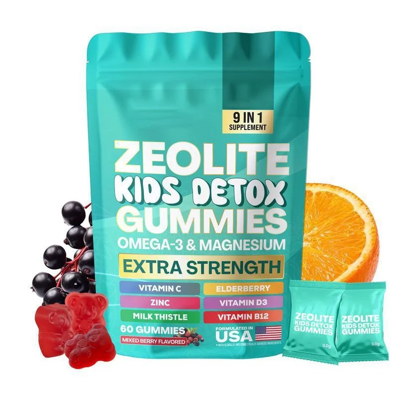 Zeolite Kids Detox Gummies 9-in-1 Supplement with Zinc & Elderberry 17 zeolite kids detox gummies goo esxbyqyz desc 12