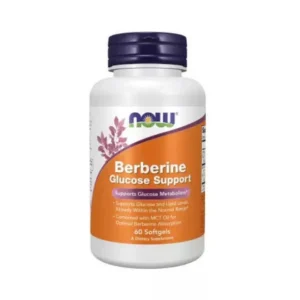 Berberine HCl 500mg Supplement with MCT Oil for Glucose Metabolism Support and Healthy Weight Management