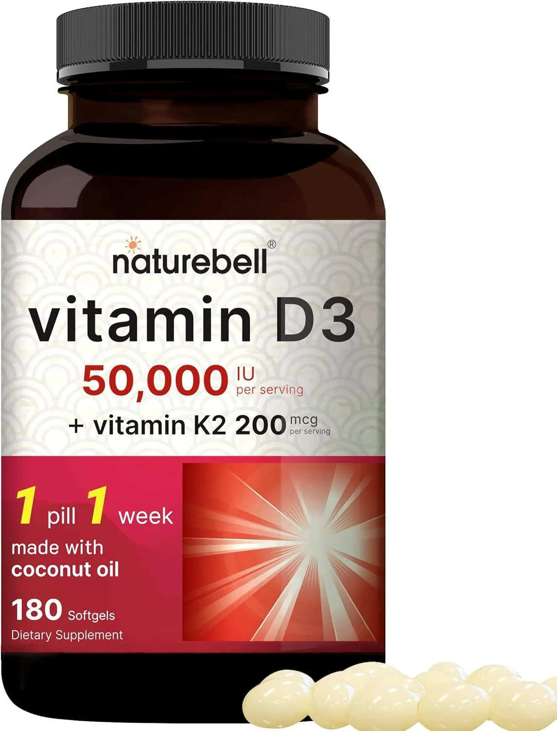 Cranberry Urinary Health Supplement and Vitamin D3 K2 Softgels for Immune Support 10 cranberry urinary health supplement vitamin d3 goo 2x3c2vsv desc 5